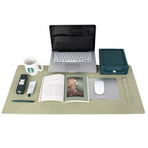 심플 사무실 데스크 매트, 라이트그린