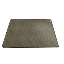 한일의료기 헤링본 챠콜 전기장판 분리난방 17mm, 230 x 183 cm