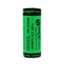 맥스토치 리튬이온 충전배터리 MTBT 26650-5000mAH, 1개입, 1개
