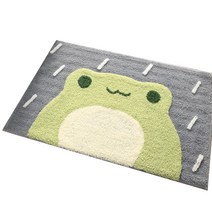 TCR 귀요미 동물친구들 물흡수 바닥매트 45 x 65 cm, 개구리, 1개