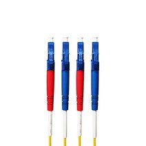 ANYPORT PLUS 광점퍼코드 1Gbps LC-LC 싱글 50m, 혼합색상, 1개
