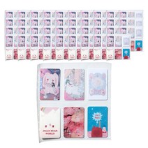 데코포켓 와이드 바인더 리필 양면 속지 포토카드 A5 10p, 4개