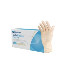 메디컴 세이프베이직 라텍스 글러브 아이보리 S, 소(S), 1개