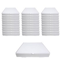 더담다 무지 사각 피자박스 263 x 263 x 39.5 mm, 30개