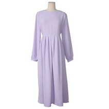 메이킨 핀턱 쉬폰 롱원피스