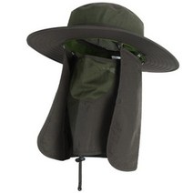 캡기어 아웃도어 햇빛가리개 등산모자 CG043, 카키