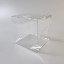 수세미 포장 투명상자 3구 정육면체 11 x 11 x 11 cm, 50개