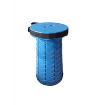 러브트리스 휴대용 접이식 캠핑 트위스트 폴딩체어, 블루