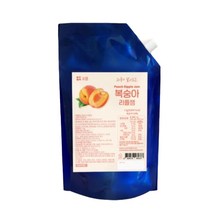 오붐 복숭아 리플잼, 1개, 1kg