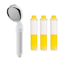 비타피아 피부개선 종합 필터 클리어 투명샤워기 세트, 1세트