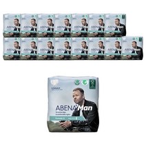 아베나 남성용포뮬러제로 라이트패드 성인기저귀, 라이트패드/중형, 15개입, 16팩