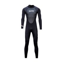 ZCCO 스노쿨링 다이빙 슈트 잠수복, 블랙
