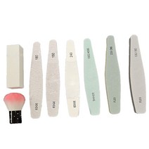 네일 샌딩 8종 세트 MB_01_01, 혼합색상, 1세트