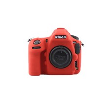 니콘 D850 카메라 실리콘 바디보호용 케이스, 레드, 1개