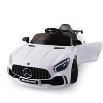 [벤츠차압센서] 대호토이즈 벤츠 NEW GTR AMG 유아전동차, 화이트