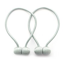 루비코코 방울 자석 커튼타이백, 아쿠아, 2개