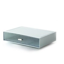 클로즈 1단 수납함, 블루, 1개