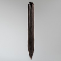 가발나라 여자 미니핀 집게형 포니테일 롱스트레이트 부분가발, 내츄럴블랙, 1개