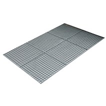 위드웨일 PVC 퍼즐형 욕실매트 30 x 30 cm 그레이 6개