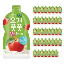 자연은 요거풋풋 젤로 앤 사과 젤리형 음료, 40개, 100ml