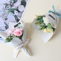 모리앤 조화 납골당 손편지가 있는 이야기 꽃다발 2p + 손편지 카드 2p + 양면테이프 세트, 사랑