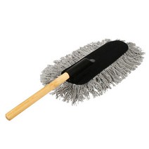 파보니 차량용 먼지털이개 나무손잡이 대, 70cm, 1개