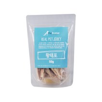 강아지 황태포 건조간식 50g, 황태, 1개