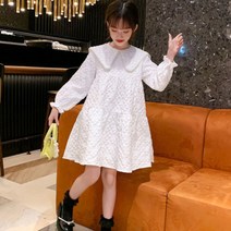 앤젤아이 여아용 플라워 빅카라 원피스