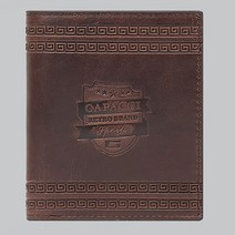 가파치스포츠 남성용 가죽 중지갑 CA3502