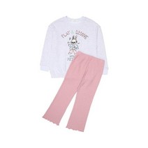 피터젠슨 아동용 컬러블락 스팽글 맨투맨 팬츠 세트 PRF11ST29M