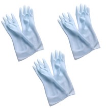 리즈제이니 라텍스 고무장갑 S, 07 젤리 블루, 3세트