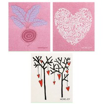 밀레마 모어조이 셀룰로오스 행주 C 3종 세트, 1세트