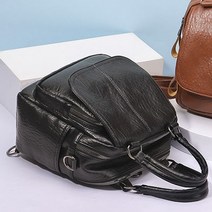 마츠리센 여성용 미니 가죽 백팩