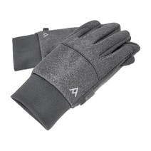 RAVER R8 방한 스마트 터치 기모 장갑, 그레이