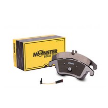 몬스터오토파츠 몬스터 브레이크 뒷 브레이크 패드 + 센서 세트, 벤츠 E350 w211, MB1879