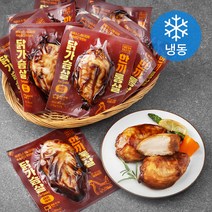 한끼통살 닭가슴살 데리야끼맛 (냉동), 100g, 10개입