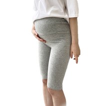 블룸마터니티 텐셀 임산부 레깅스 5부 2p