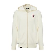 헤지스골프 패딩턴 홑겹 후드 니트 풀집업 HUSW1D771