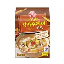 오뚜기 초간편 감자수제비키트 265g, 1세트