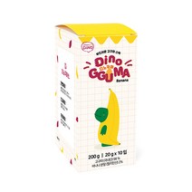 오가닉디노 부드러운 고구마 스틱 디노꾸마 10p, 바나나, 1개, 200g