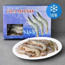 다이아몬드 흰다리새우 16-20마리 (냉동), 500g(M), 1팩