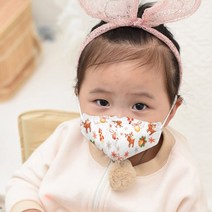 아이다움 아동용 3D 입체 캐릭터 마스크 새부리형 10p