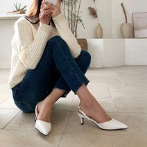미스티 스틸레토 슬링백힐 5cm SHE1836