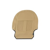 에스제이 올뉴 / 더뉴 카니발 3세대 시트 백커버 킥매트 1열 좌 운전석, 브라운, 1개