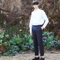 벨리프 남성용 울 소프트 어저스트 2플리츠 트라우저 BPS21504