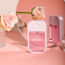 맥시멀라이프 x 새잎 휴대용 손소독제 스프레이 선물용 로즈, 40ml, 1개