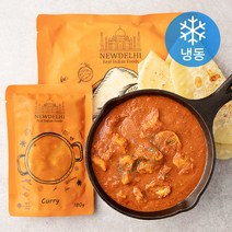 뉴델리 치킨티카마살라 180g + 갈릭난 180g (냉동), 1세트