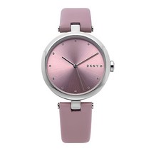 DKNY 여성용 이스트사이드 쿼츠 가죽시계 34mm NY2813