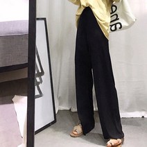 산책 나들이 봄여름 임산부 와이드 팬츠