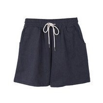 여성용 밴딩 컬러 코튼 숏팬츠 PT9662K24